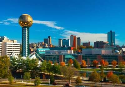 Knoxville skyline and Sunsphere
